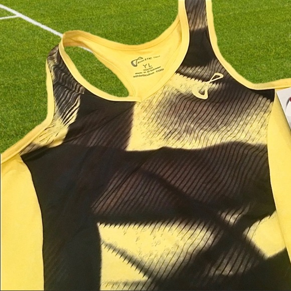 NWT Athletic DNA Racerback Tank Girls Youth Large - Picture 1 of 5